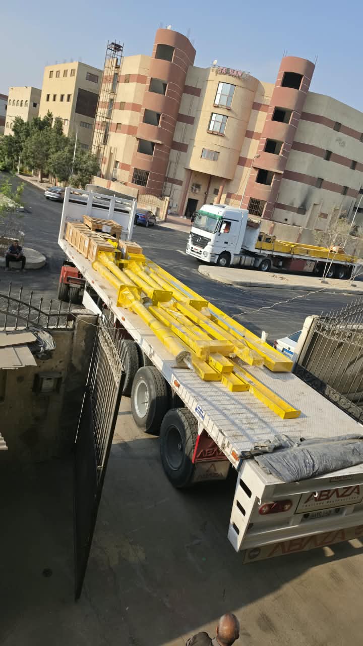 محطة معالجة اللاهون — تجهيزات النقل