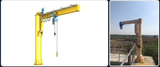 الونش المحوري Jib Crane
